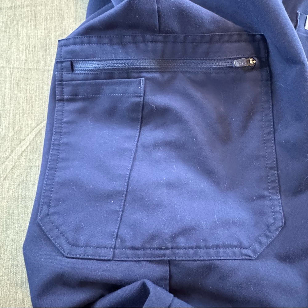 Figs Technical Collection Zamora Scrub Women’s Jogger Cargo Pants Size L Navy - Picture 8 of 11